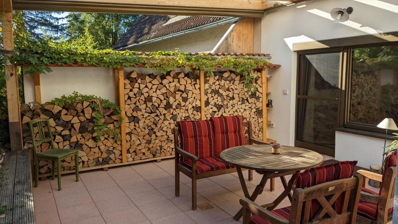 Ferienwohnung Am Hardtwald Хайденхайм ан дер Бренц Екстериор снимка